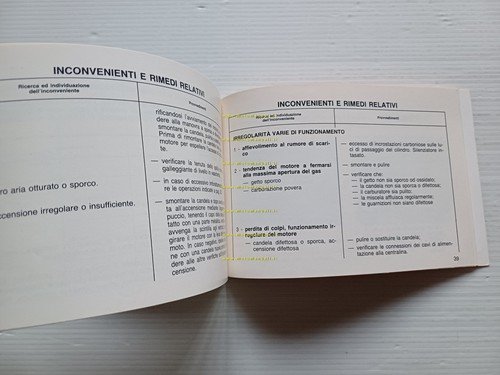 Gilera 250 Arizona Rally 1986 manuale uso manutenzione libretto originale