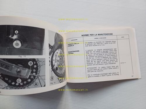 Gilera 250 Arizona Rally 1986 manuale uso manutenzione libretto originale