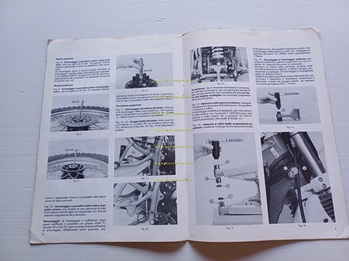 Gilera 250 Arizona Rally 1986 varianti manuale officina NGR 250 …