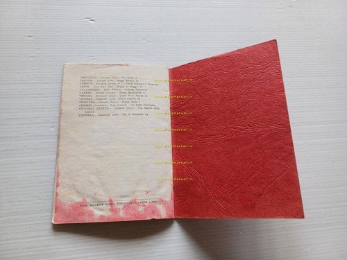 Gilera 250 Nettuno Sport - Turismo 1949 manuale uso manutenzione …