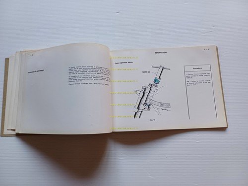 Gilera 50 4V-Super-5V Trial-50 Enduro-7HP Trial-Touring 1974 manuale officina
