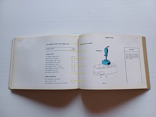 Gilera 50 4V-Super-5V Trial-50 Enduro-7HP Trial-Touring 1974 manuale officina