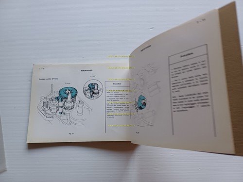 Gilera 50 4V-Super-5V Trial-50 Enduro-7HP Trial-Touring 1974 manuale officina