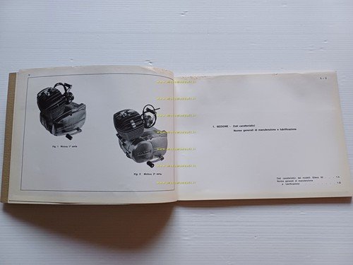 Gilera 50 4V-Super-5V Trial-50 Enduro-7HP Trial-Touring 1974 manuale officina