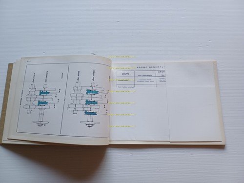 Gilera 50 4V-Super-5V Trial-50 Enduro-7HP Trial-Touring 1974 manuale officina