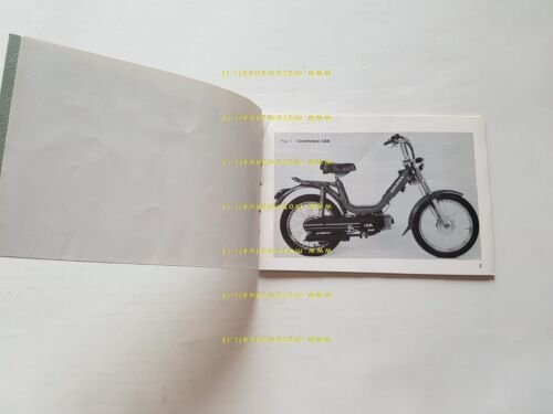 Gilera 50 CBA 1979 manuale uso manutenzione originale ciclomotore owner's …