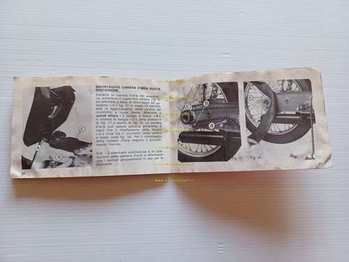 Gilera 50 CBA-Eco 1982 manuale uso manutenzione libretto istruzioni originale