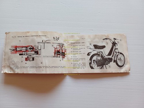 Gilera 50 CBA-Eco 1982 manuale uso manutenzione libretto istruzioni originale