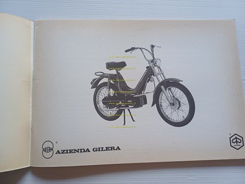 Gilera 50 Eco 1979 catalogo ricambi ORIGINALE