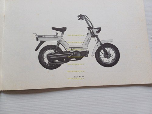 Gilera 50 Eco 1979 catalogo ricambi ORIGINALE