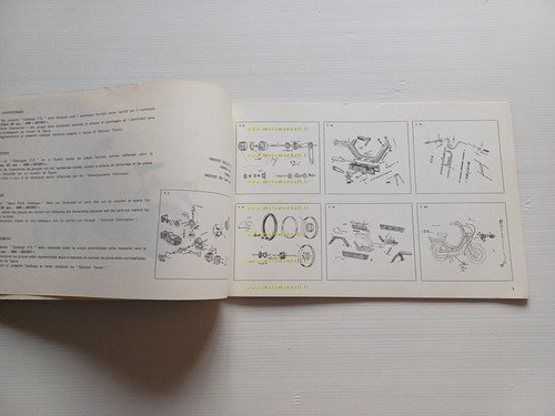 Gilera 50 Eco 1979 catalogo ricambi ORIGINALE