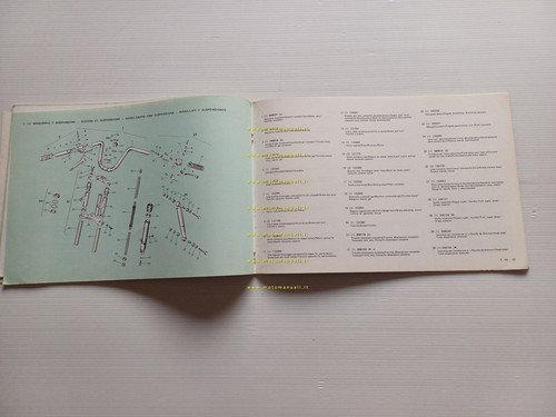 Gilera 50 Eco 1979 catalogo ricambi ORIGINALE
