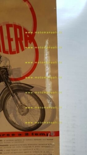Gilera 50 Gilly 1966 depliant italiano moto originale