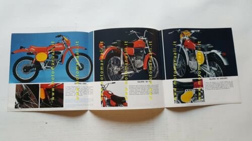 Gilera 50 GR2 - RS - ENDURO 1978 depliant italiano …
