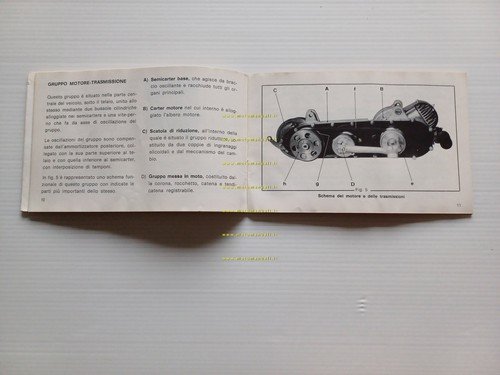 Gilera 50 GSA-L 1982 manuale uso manutenzione libretto istruzioni originale