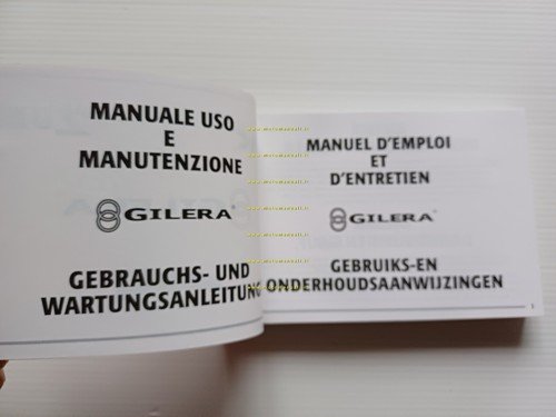 Gilera 50 GSM - Hak - Zulu 2001 manuale uso …