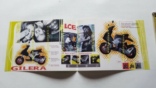 Gilera 50 ICE 2000 depliant originale ITALIANO