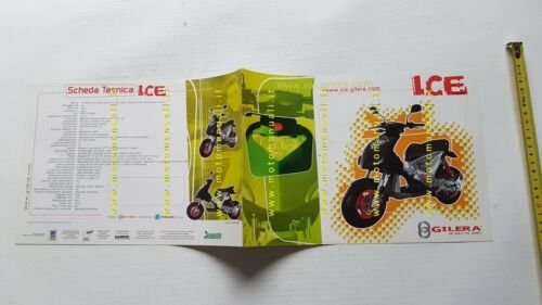 Gilera 50 ICE 2000 depliant originale ITALIANO