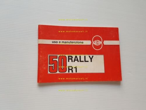 Gilera 50 Rally - 50 R1 1988 manuale uso manutenzione …