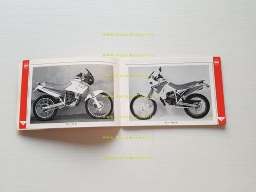 Gilera 50 Rally - 50 R1 1988 manuale uso manutenzione …