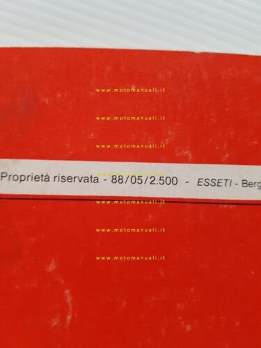 Gilera 50 Rally - 50 R1 1988 manuale uso manutenzione …