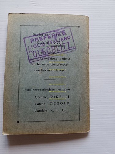 Gilera 500 VL - 500 VT 1935 manuale uso manutenzione …