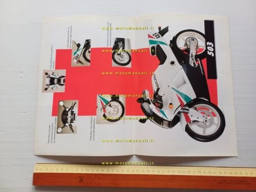 Gilera 503 depliant originale ITALIANO