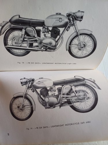 Gilera 98 Giubileo - Giubileo 6 Giorni 1964 manuale uso …