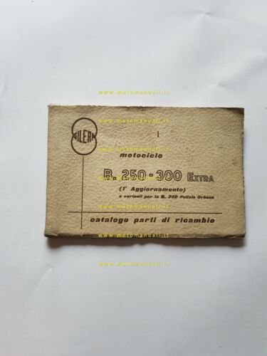 Gilera B 250 - 300 Extra 1959 1 aggiornamento catalogo …