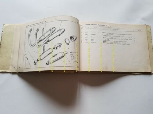 Gilera B 250 - 300 Extra 1959 1 aggiornamento catalogo …