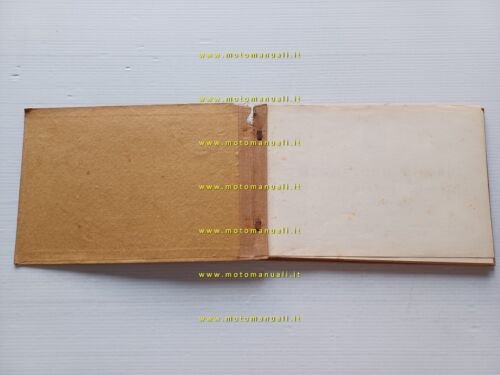 Gilera B 300 1955-56 catalogo ricambi originale Spare Parts Catalogue