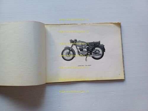 Gilera B 300 Extra 1961 catalogo ricambi originale spare parts …