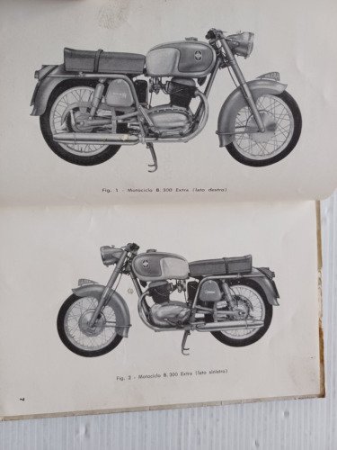 Gilera B 300 EXTRA 1963 manuale uso manutenzione libretto istruzioni …