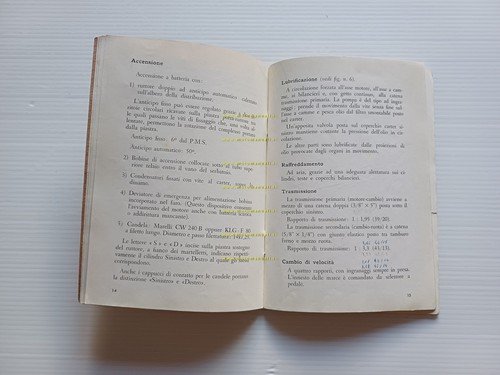 Gilera B 300 manuale uso manutenzione libretto istruzioni italiano originale