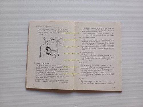 Gilera B 300 manuale uso manutenzione libretto istruzioni italiano originale
