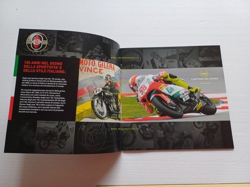 Gilera catalogo produzione modelli 2009 depliant italiano originale