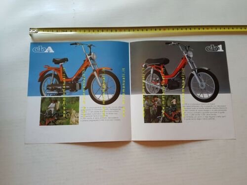 Gilera CB1 CBA 50 1978 depliant Scooter ciclomotore originale epoca …