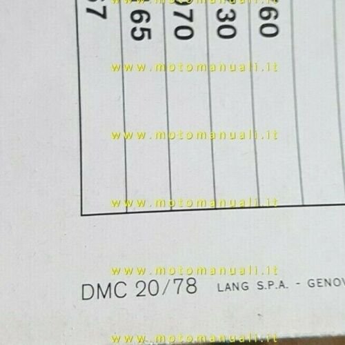 Gilera CB1 CBA 50 1978 depliant Scooter ciclomotore originale epoca …