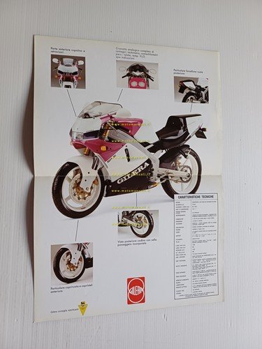 Gilera Crono 125 depliant italiano originale