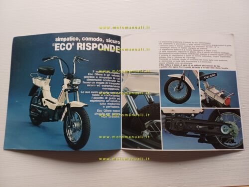 Gilera Eco 50 1979 depliant originale