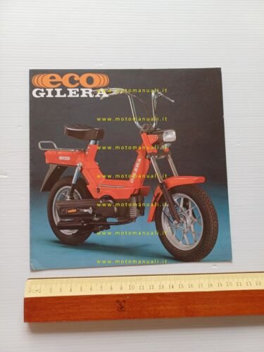 Gilera Eco 50 1981 depliant italiano originale