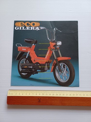 Gilera Eco 50 1981 depliant italiano originale