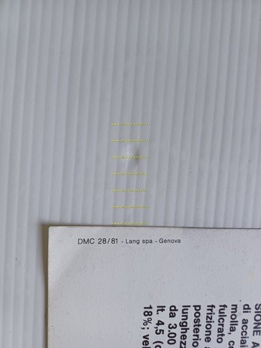 Gilera Eco 50 1981 depliant italiano originale