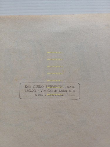 Gilera G 125 Export 1957 catalogo ricambi originale