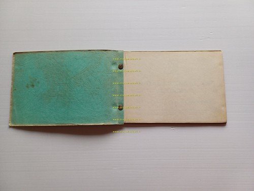 Gilera G 125 Export 1957 catalogo ricambi originale