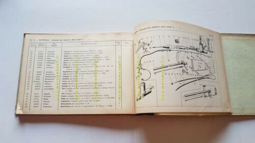 Gilera G 150 Motocarro 2a Serie 1955 CATALOGO RICAMBI originale …
