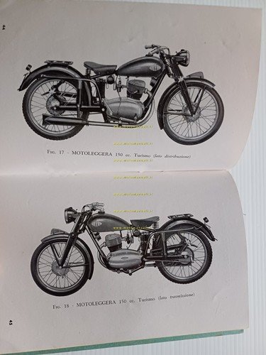 Gilera G 150 Sport - Turismo 1953 manuale uso manutenzione …