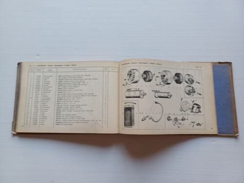 Gilera G 175 1a Serie 1957 catalogo ricambi originale