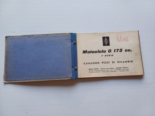 Gilera G 175 1a Serie 1957 catalogo ricambi originale