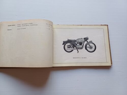 Gilera G 175 1a Serie 1957 catalogo ricambi originale